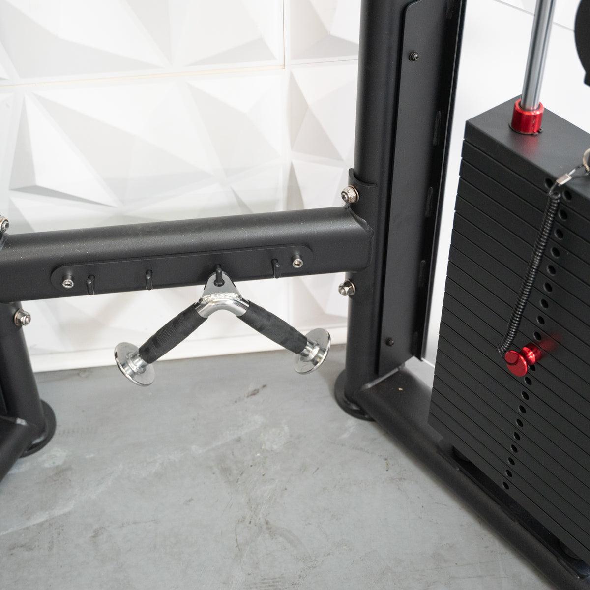 Muscle D Fitness Dual Adjustable Pulley – Two Stack Cable Machine