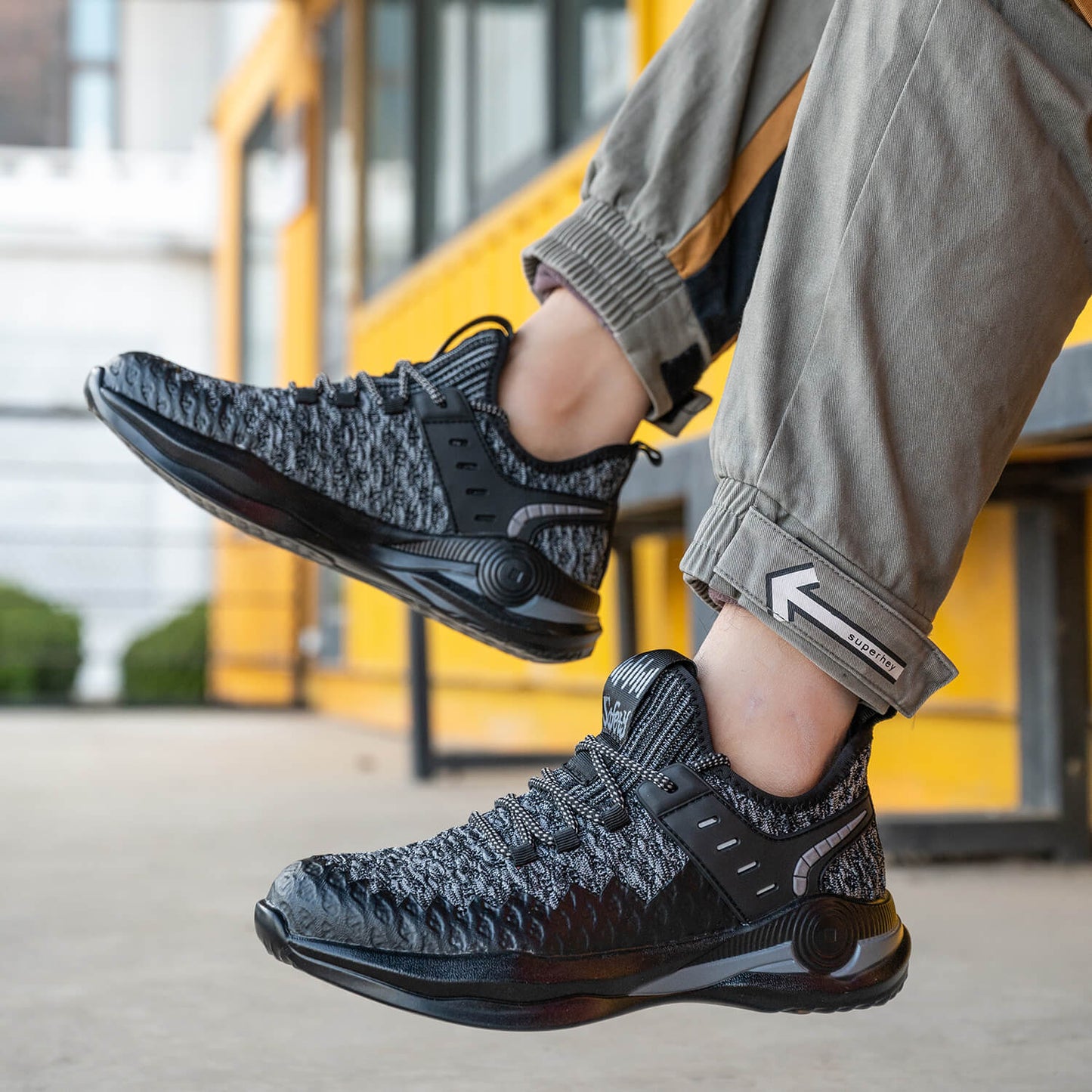 Maven Steel Toe Comfortable Work Sneakers