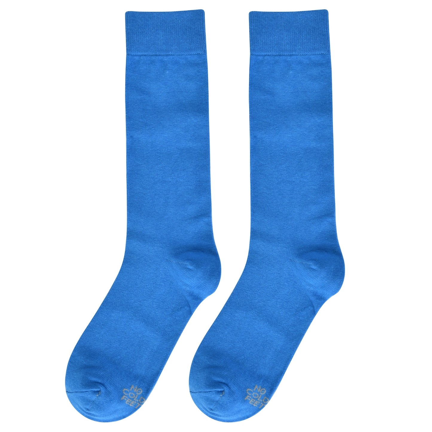 Solid Ocean Blue Socks
