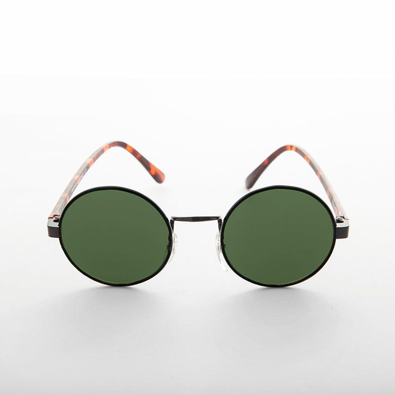 Round Hippie Retro Vintage Sunglass - Rounder