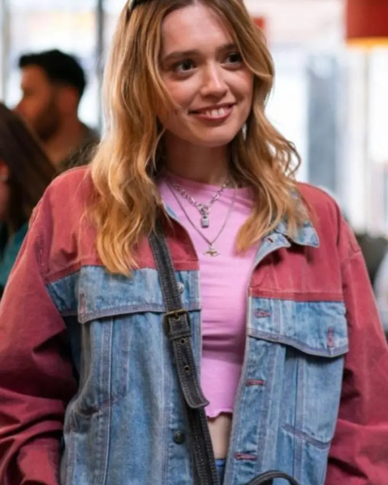 Daddy Issues S01 Aimee Lou Wood Denim Jacket