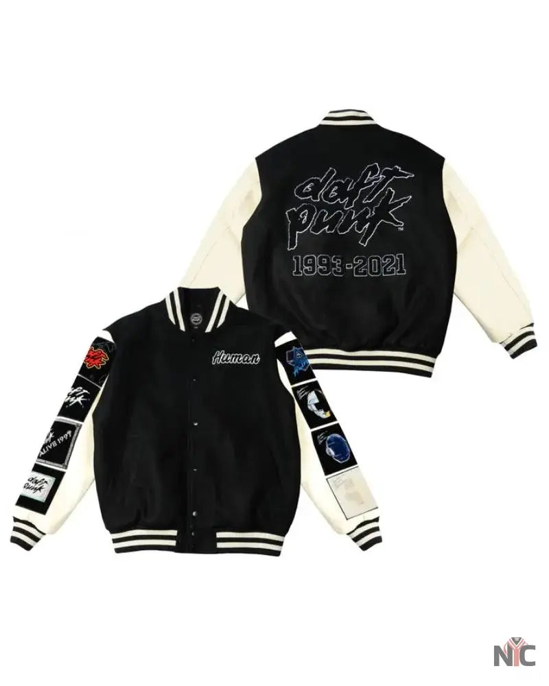 Daft Punk Letterman Unisex Jacket