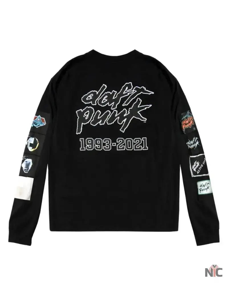 Daft Punk Long Sleeve Tee