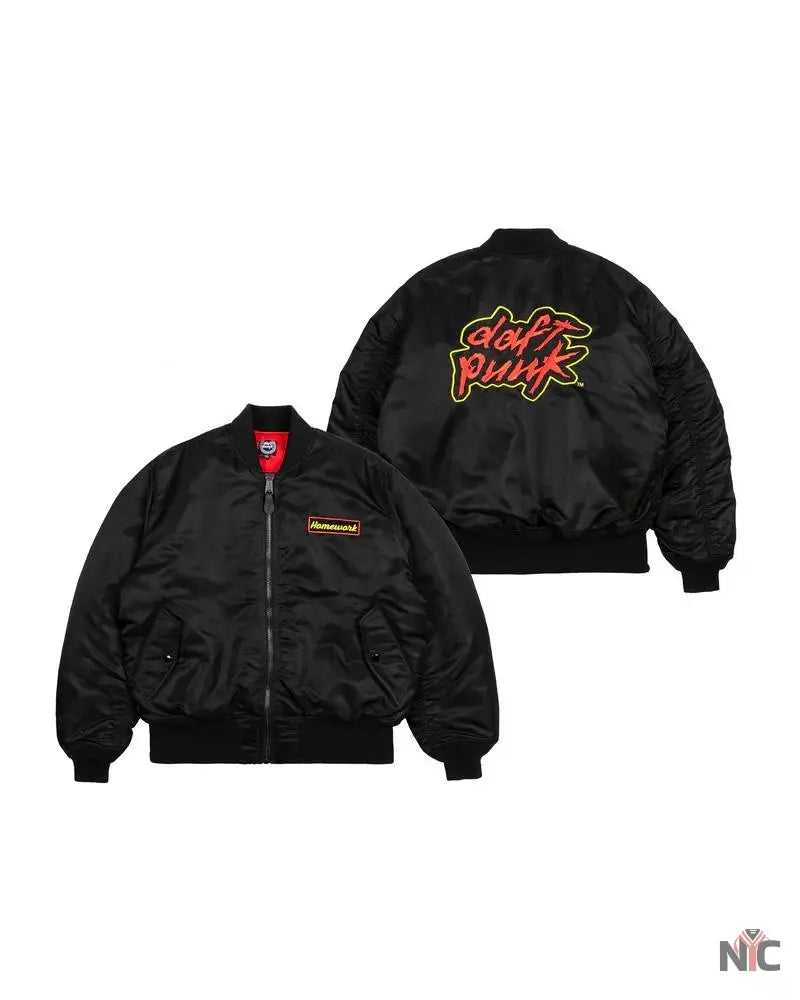Daft Punk x Alpha Industries MA-1 Bomber Jacket