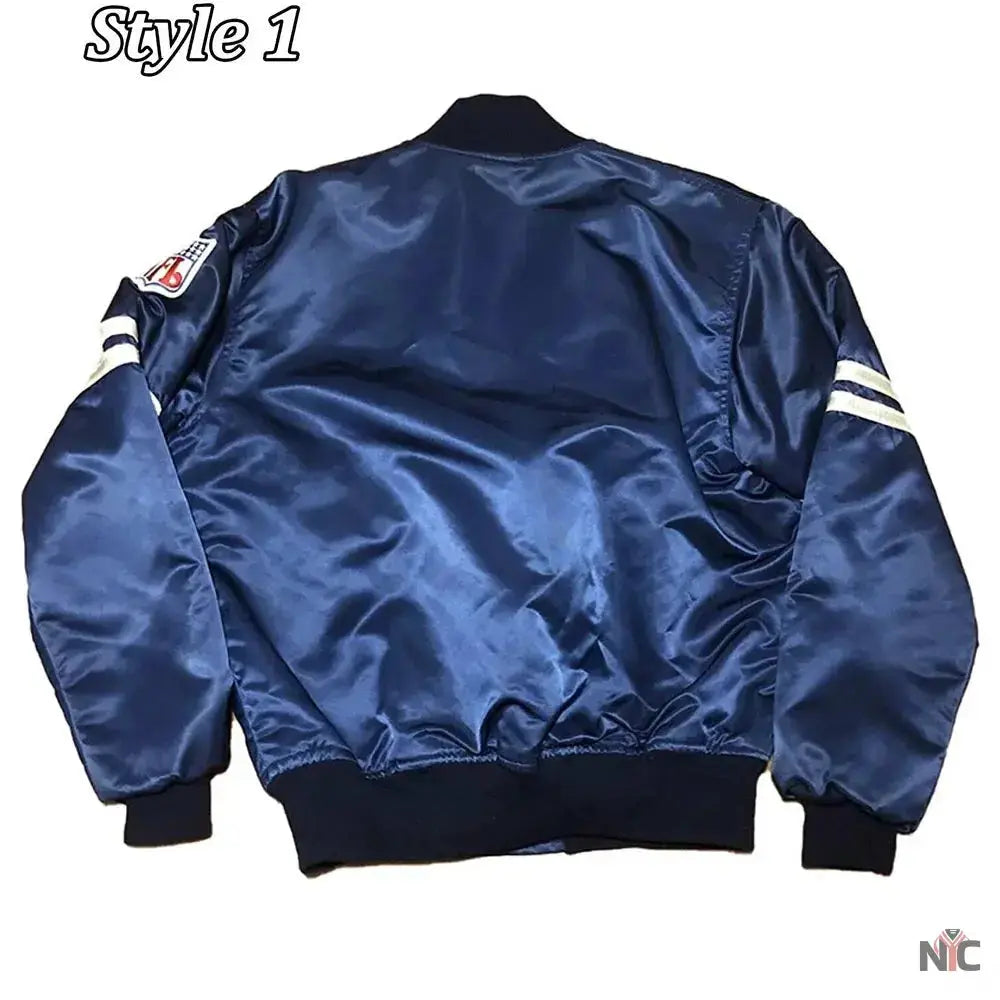 Dallas Cowboys 1990’s Satin Navy Jacket