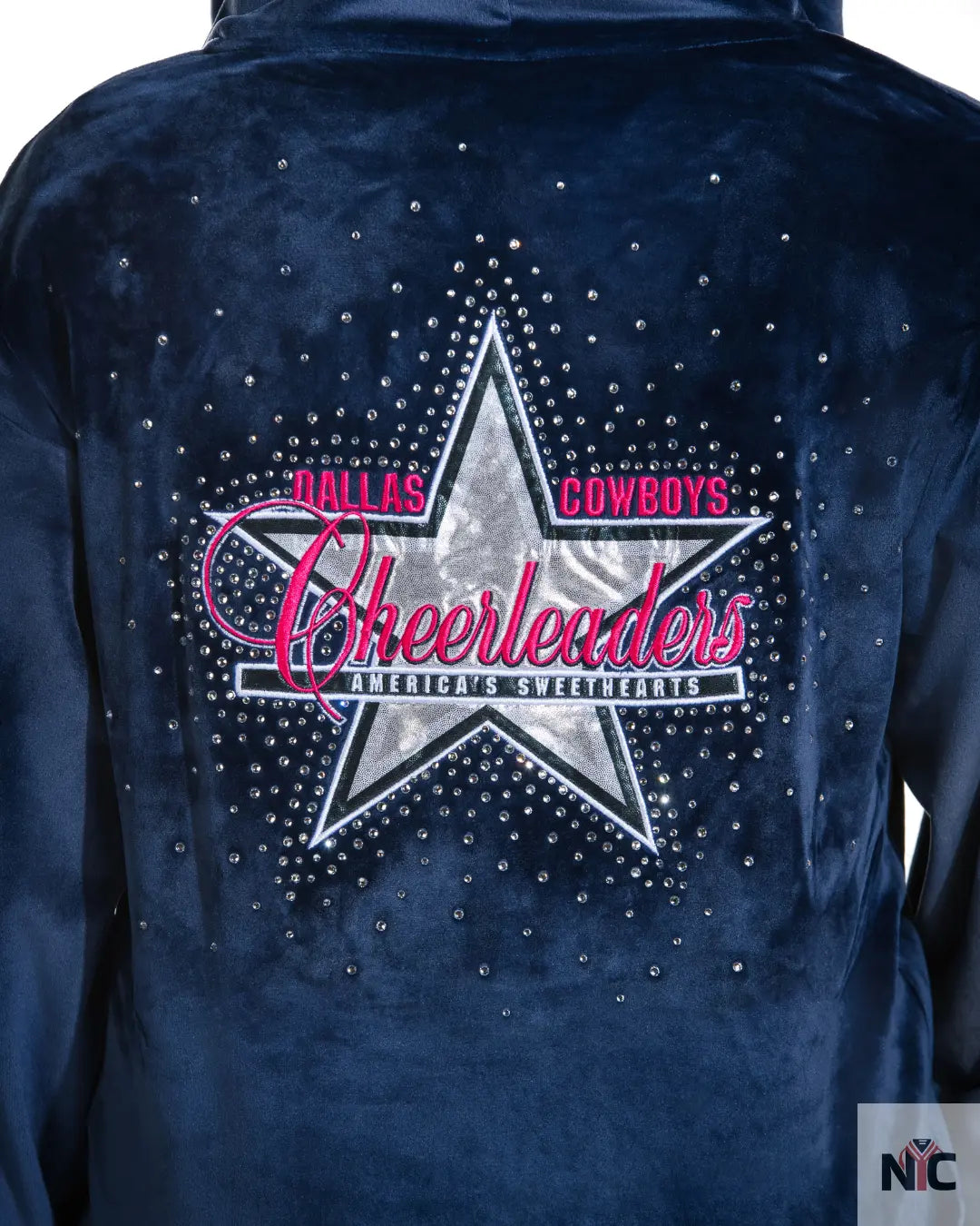 Dallas Cowboys Cheerleader Navy Blue Hoodie