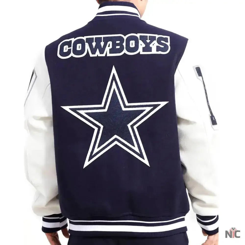 Dallas Cowboys Football Team Players Varsity Jacket