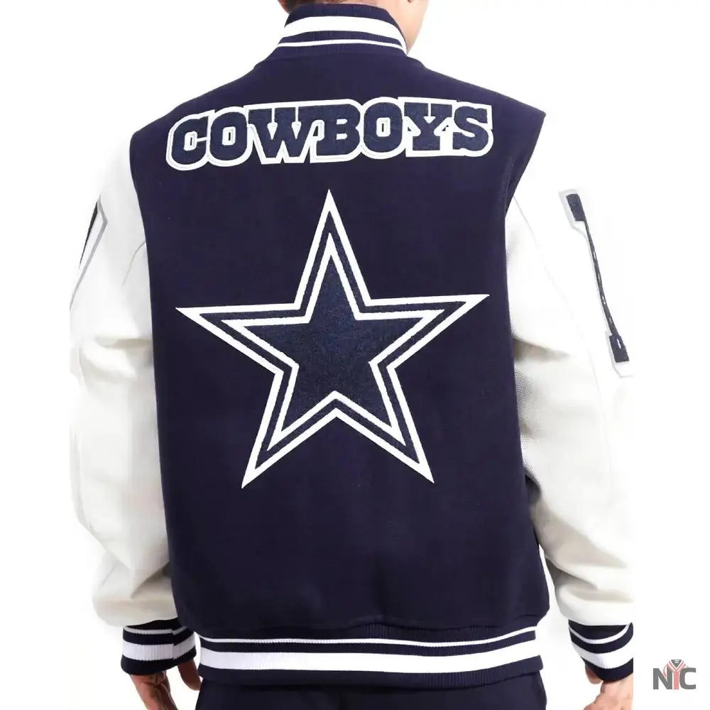 Dallas Cowboys Football Team Players Varsity Jacket