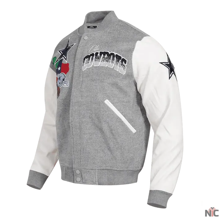 Dallas Cowboys Home Town Wool Varsity Jacket