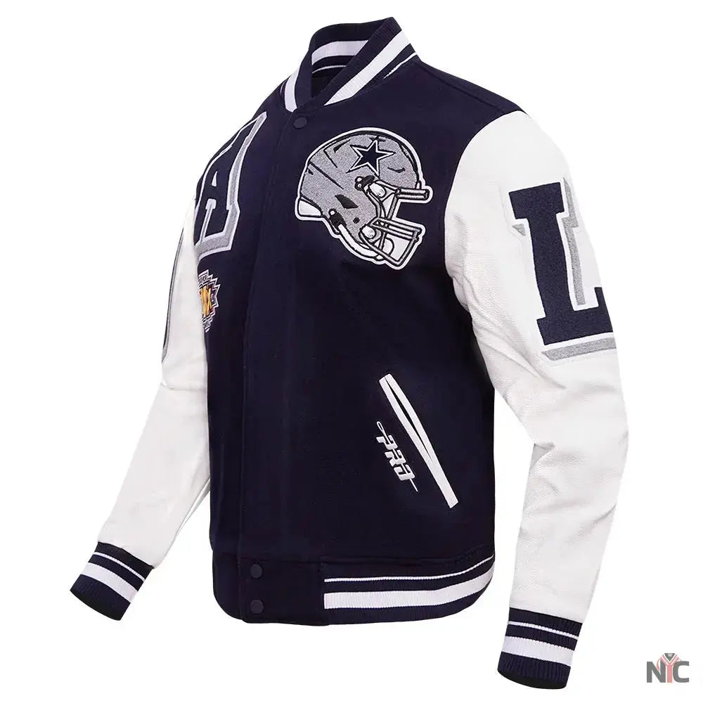 Dallas Cowboys Mashup Varsity Jacket
