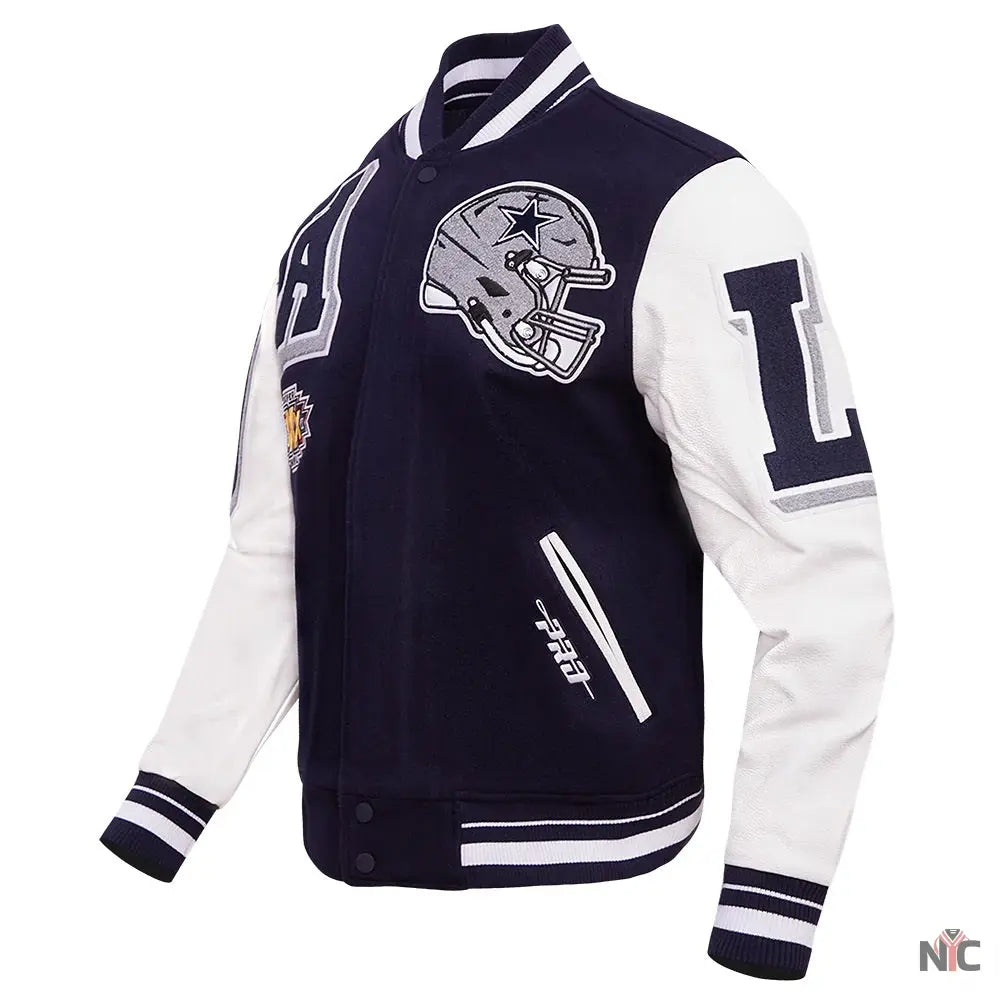 Dallas Cowboys Mashup Varsity Jacket