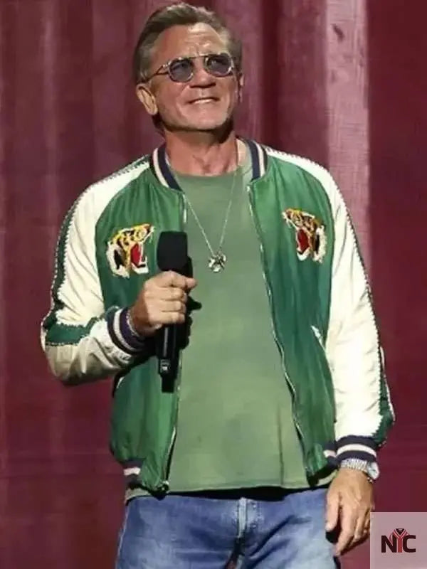 Daniel Craig Tudum 2025 Bomber Jacket