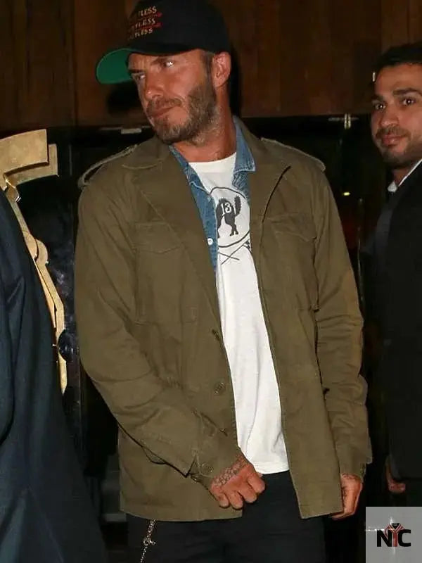 David Beckham Field Green Jacket