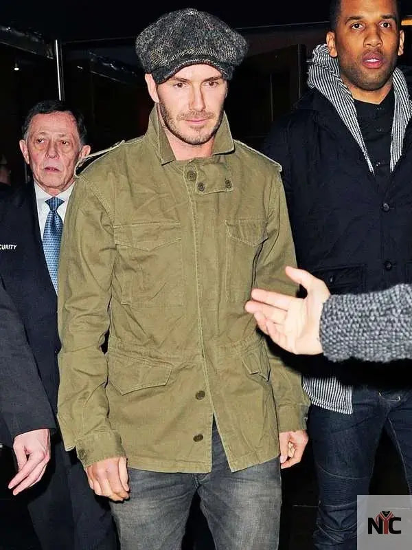 David Beckham Field Green Jacket