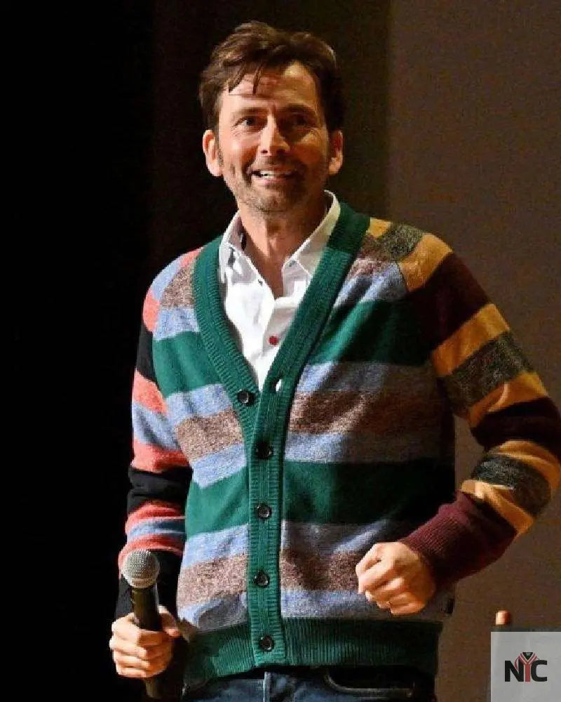 David Tennant New York Comic Con 2023 Cardigan