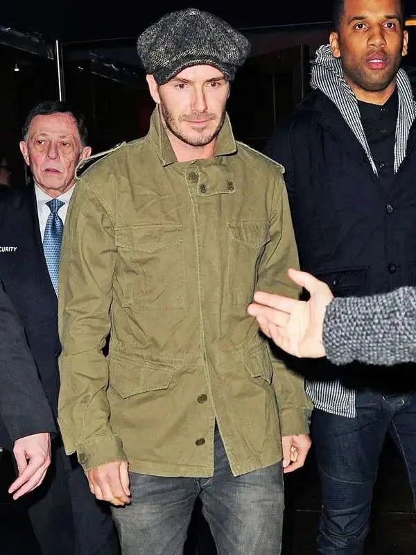 David Beckham Field Green Jacket