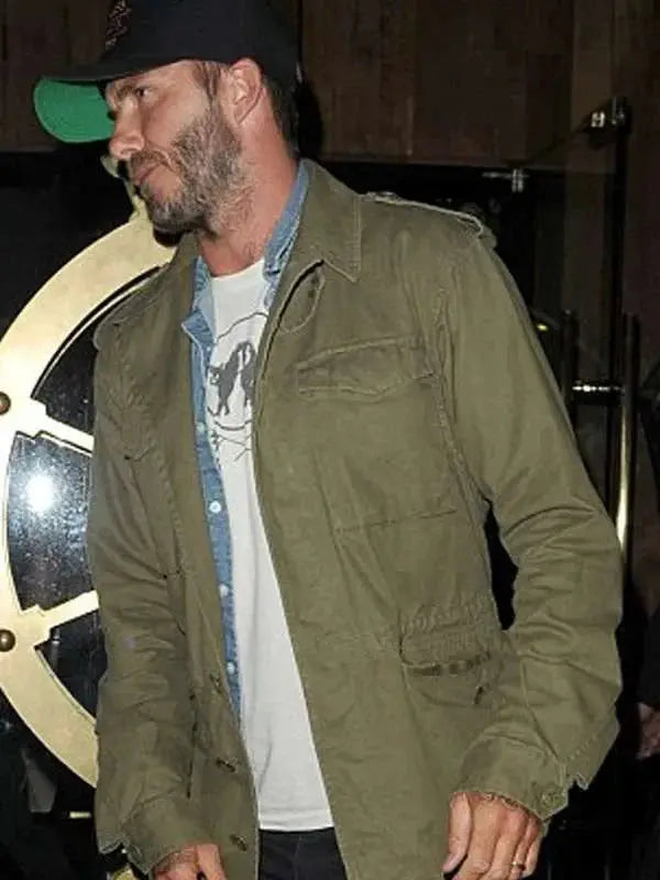 David Beckham Field Green Jacket