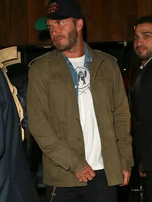 David Beckham Field Green Jacket