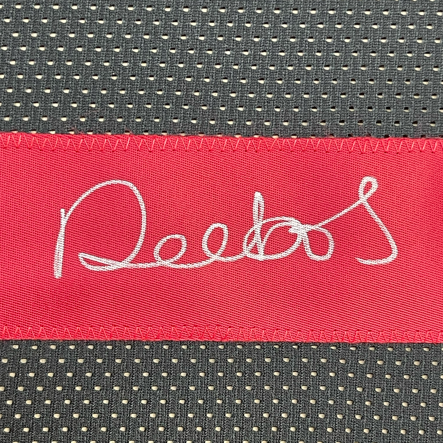 Framed Autographed/Signed Deebo Samuel 35x39 San Francisco Black Football Jersey JSA COA