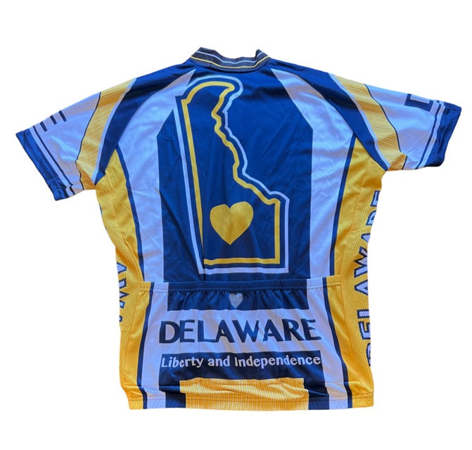 Delaware Men's Cycling Jersey (Large)