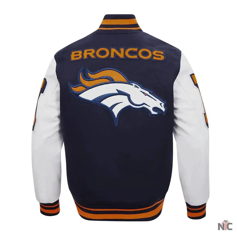 Denver Broncos Mashup Varsity Jacket