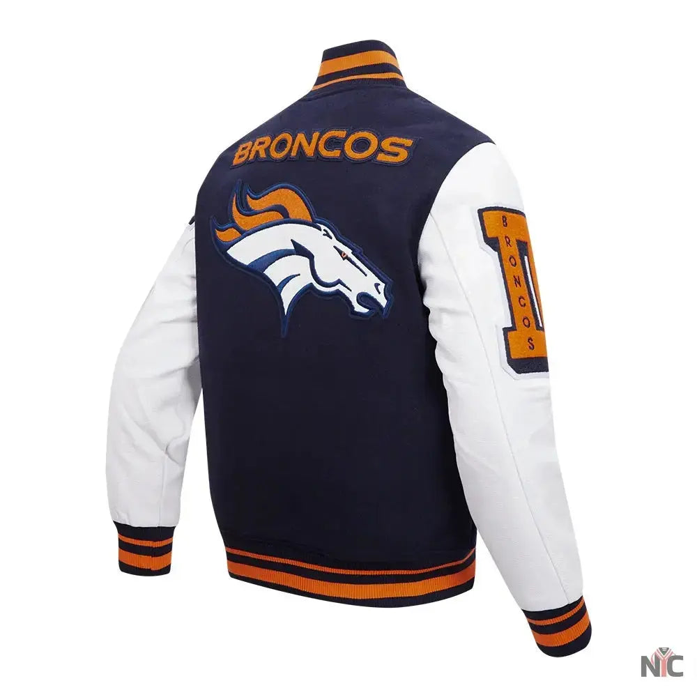 Denver Broncos Mashup Varsity Jacket