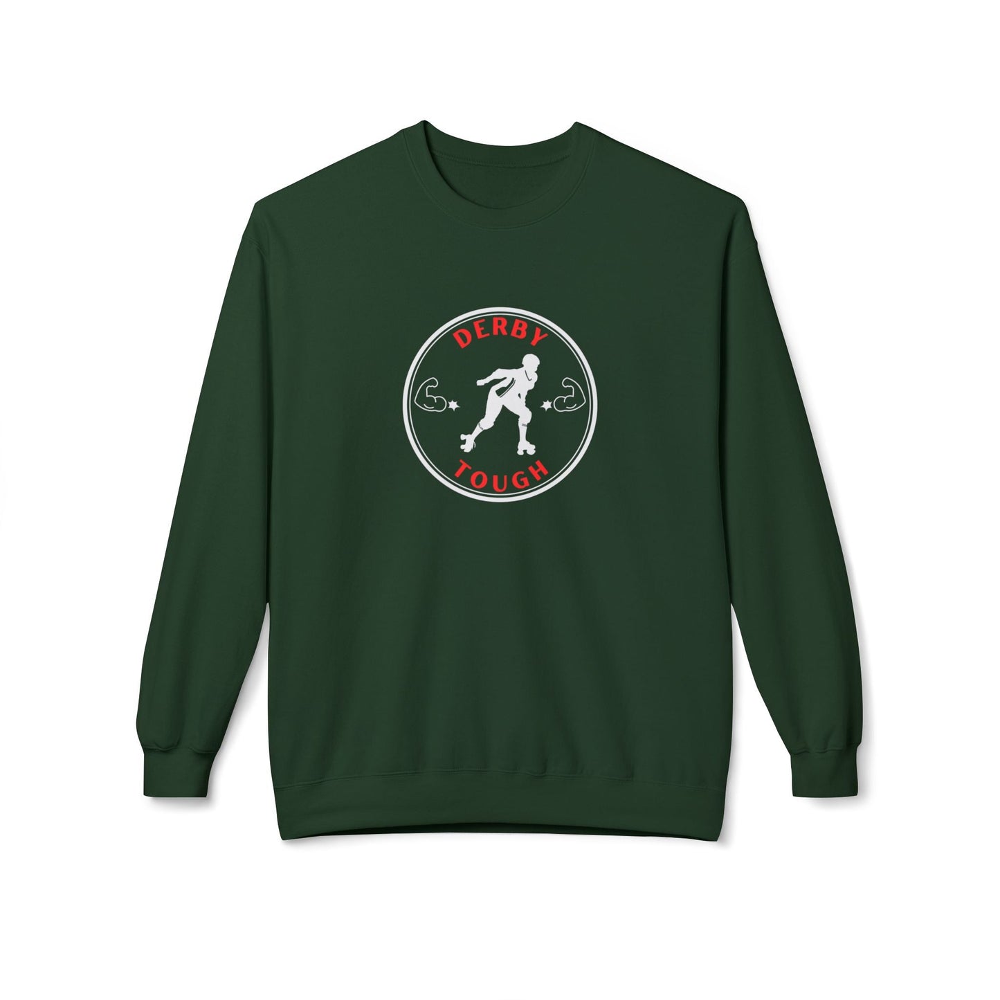 Derby Tough Unisex Fleece Crewneck Sweatshirt