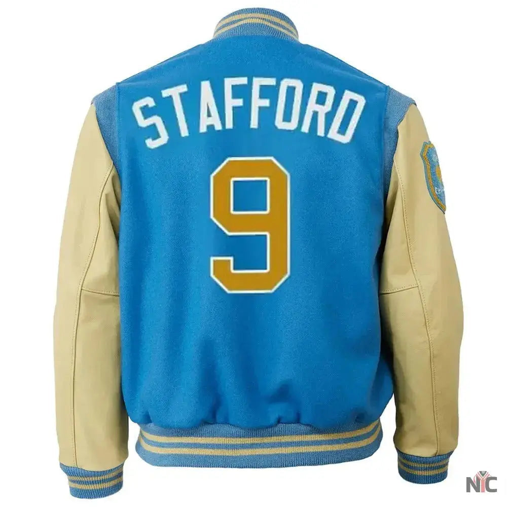 Detroit Lions 9 Matthew Stafford Jacket