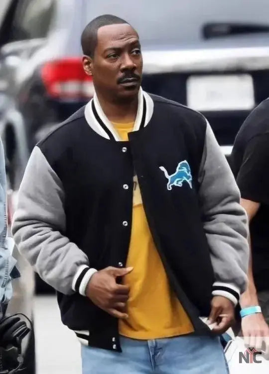Detroit Lions Eddie Murphy Beverly Hills Cop 4 Jacket