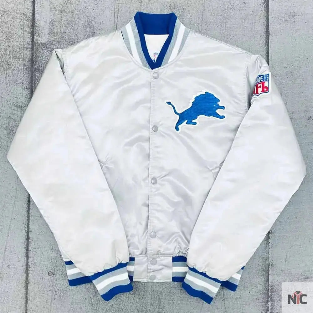 Detroit Lions Satin Jacket