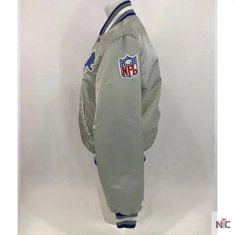 Detroit Lions Satin Jacket