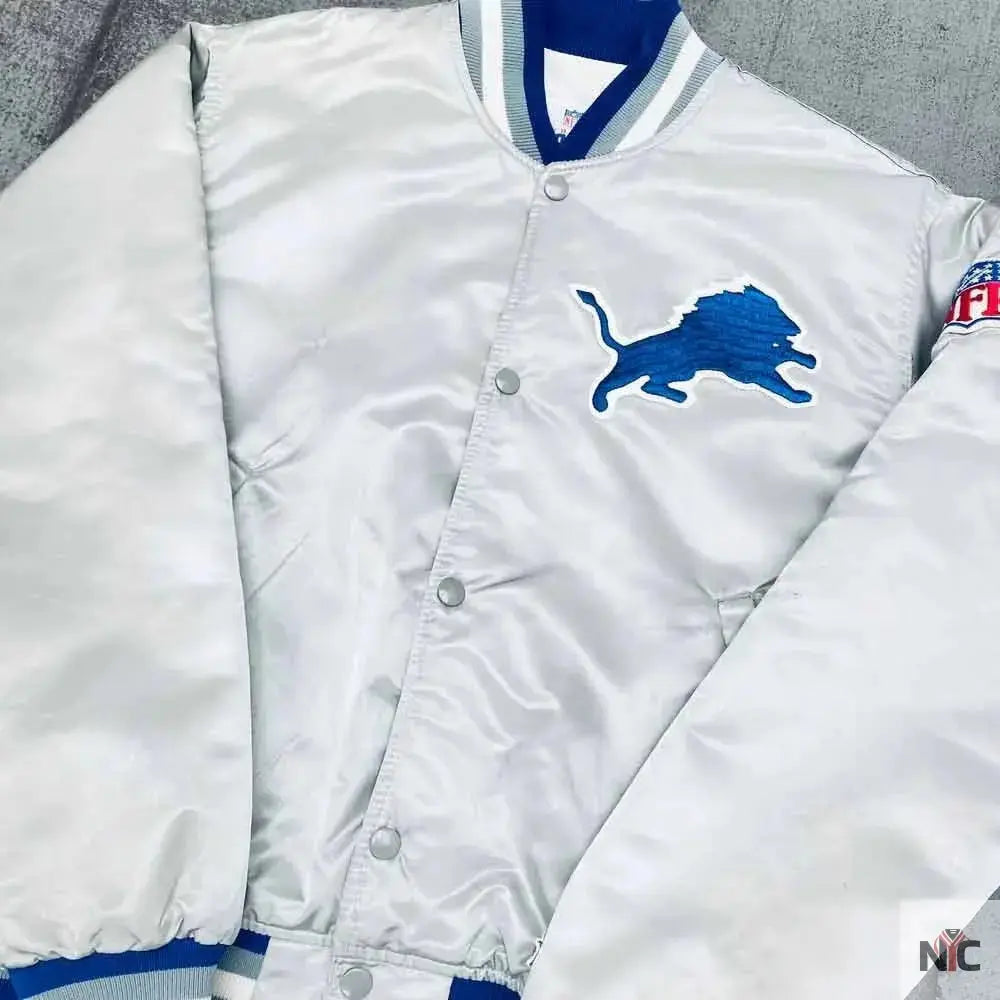 Detroit Lions Satin Jacket