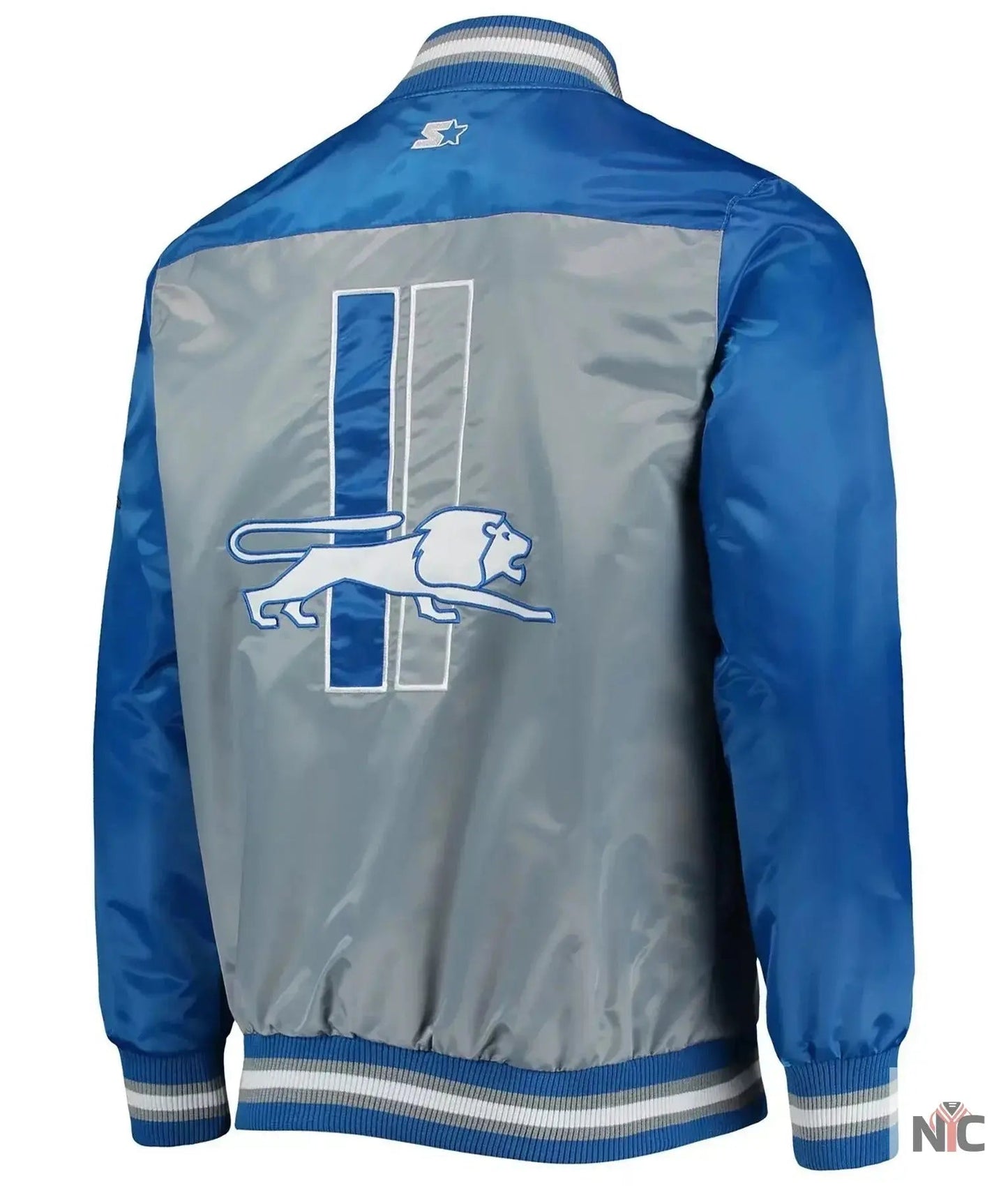 Detroit Lions The Tradition II Satin Jacket