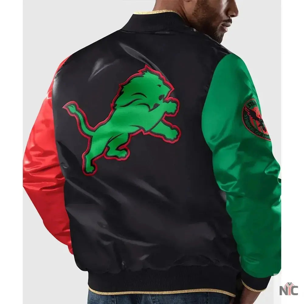 Detroit Lions Ty Mopkins Black History Month Jacket