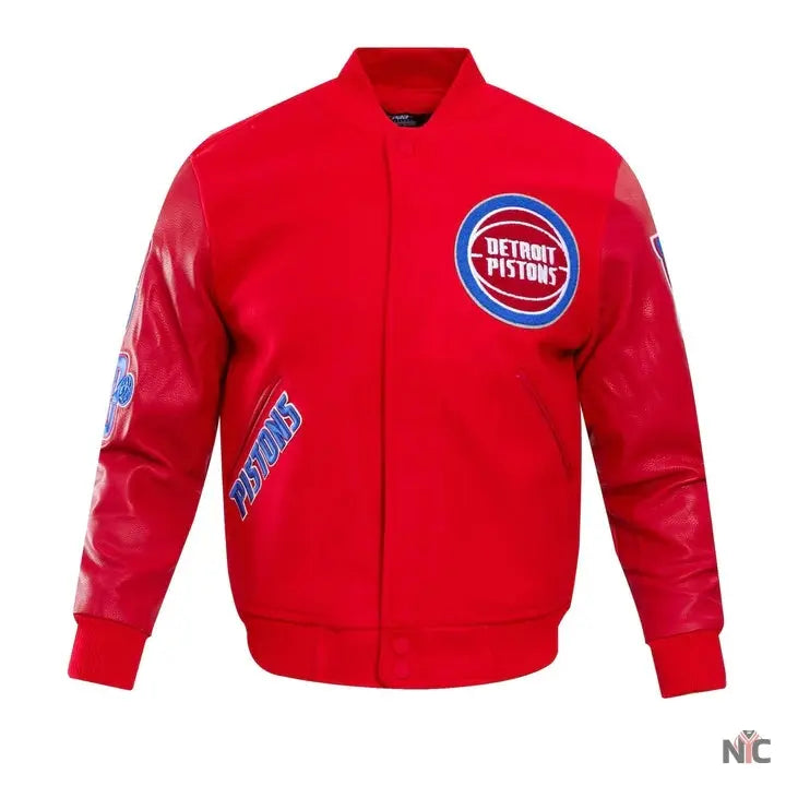 Detroit Pistons Classic Wool Varsity Jacket