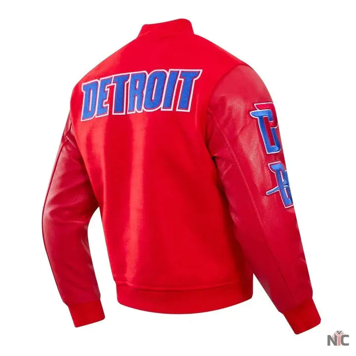 Detroit Pistons Classic Wool Varsity Jacket
