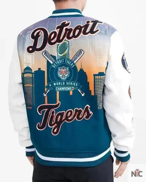 Detroit Tigers Remix Varsity Jacket