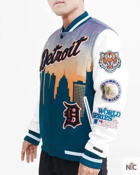 Detroit Tigers Remix Varsity Jacket