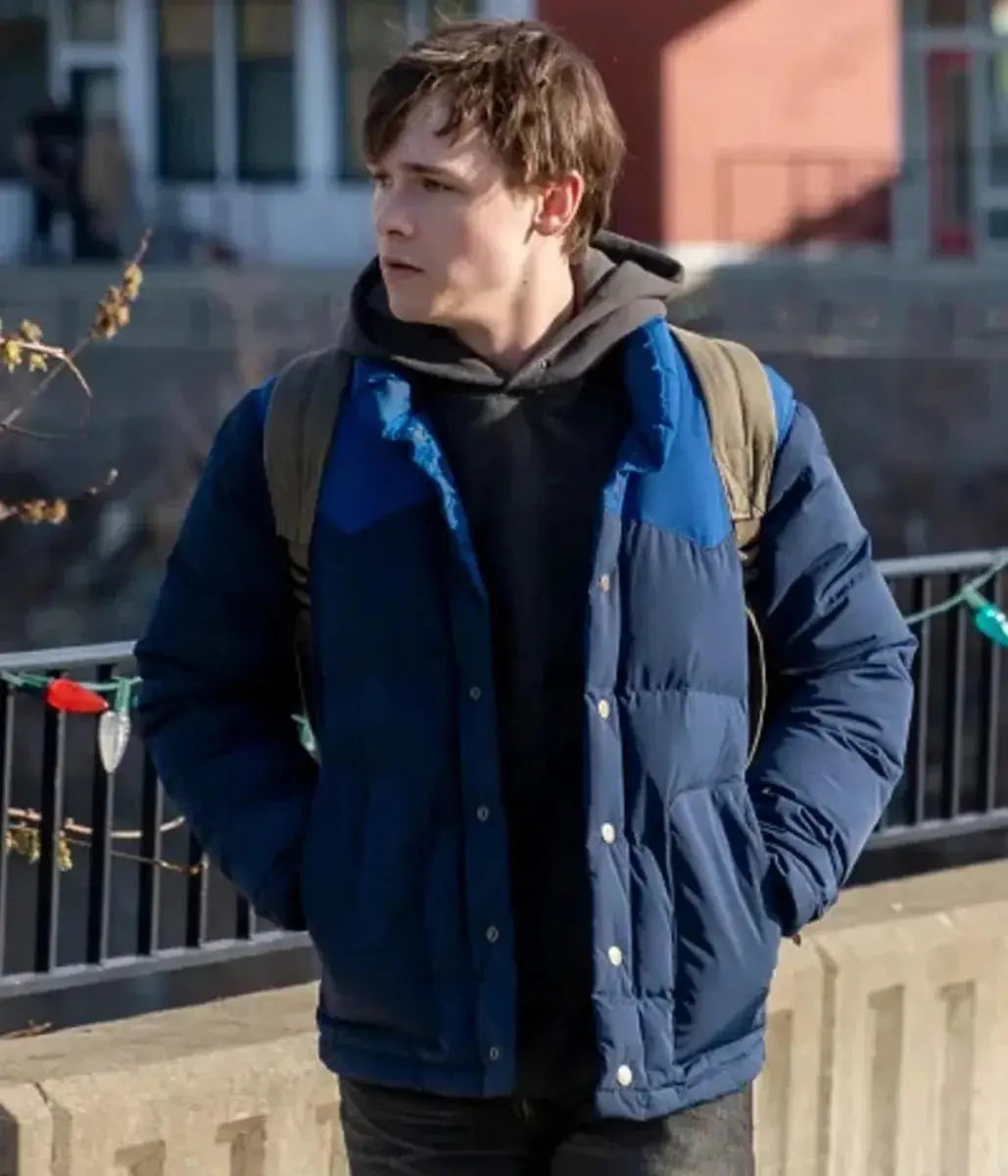 Dexter New Blood Jack Alcott Puffer Blue Jacket
