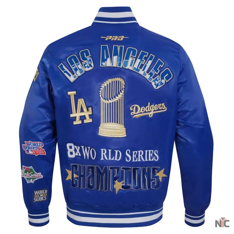Dodgers 2024 World Series Champions Full-Snap Jacket