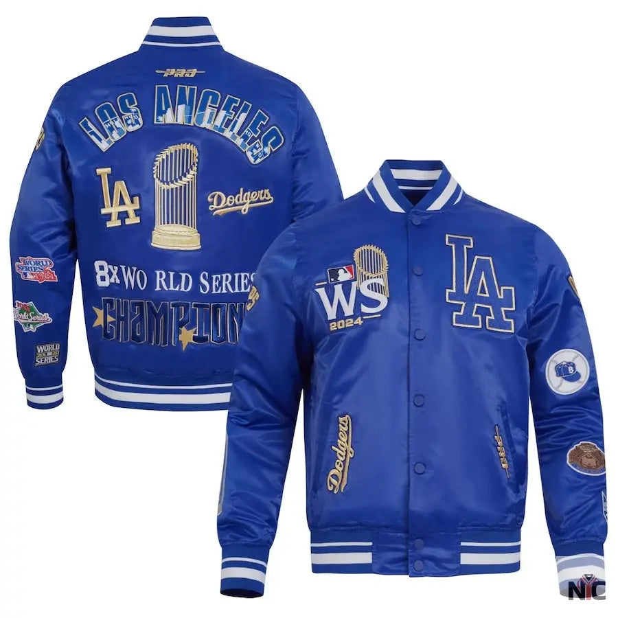 Dodgers 2024 World Series Champions Full-Snap Jacket