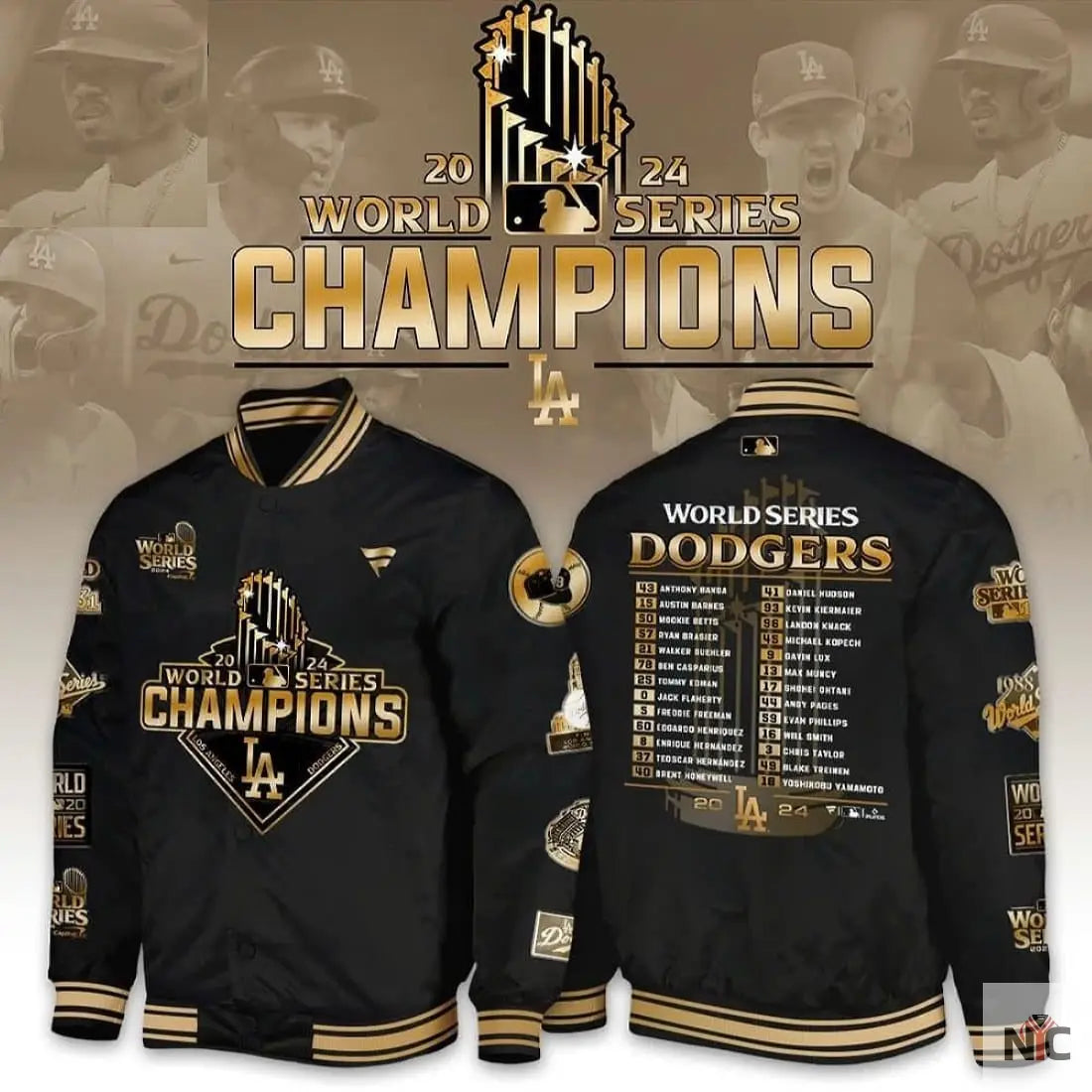 Dodgers 2024 World Series Champions Limited Edition Jacket