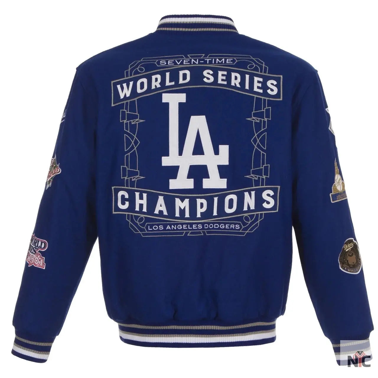 Dodgers Authentic Jh Design Championship Varsity Jacket