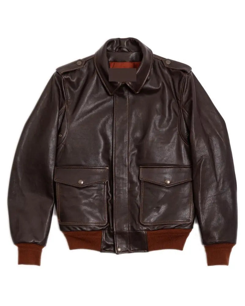“Don Gentile” A-2 Hand Painted Testa di Moro Flight Jacket
