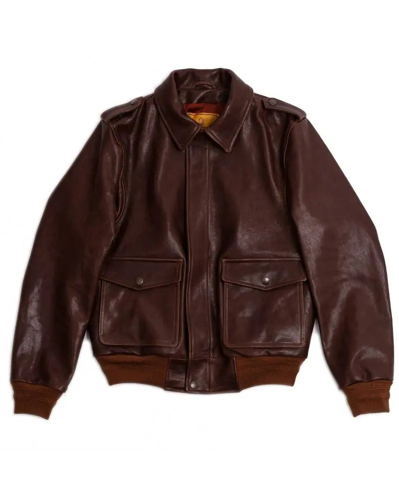 “Don Gentile” A-2 Seal Brown Flight Jacket