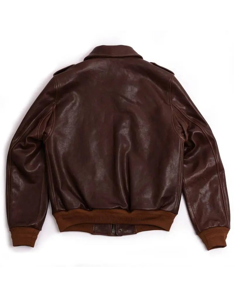 “Don Gentile” A-2 Seal Brown Flight Jacket