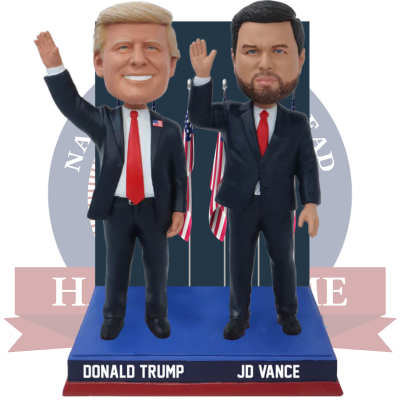 Donald Trump and JD Vance Election Night Victory Dual Bobblehead