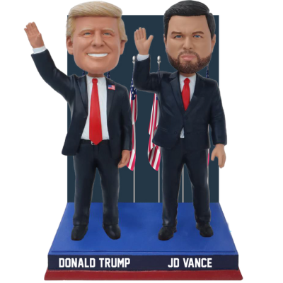 Donald Trump and JD Vance Election Night Victory Dual Bobblehead