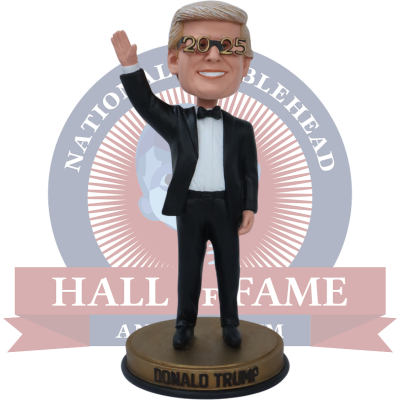 Donald Trump Happy New Year 2025 Bobblehead