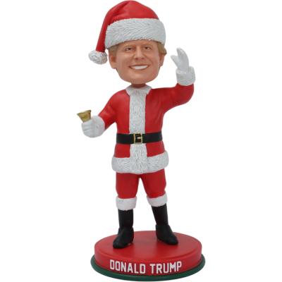 Donald Trump Santa Christmas Bobblehead